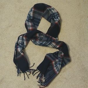 Abercrombie and Fitch Plaid Scarf. No Size. NWT. Blue/Red/White.